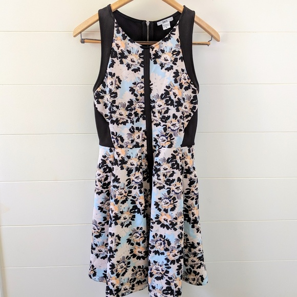 bar iii floral dress